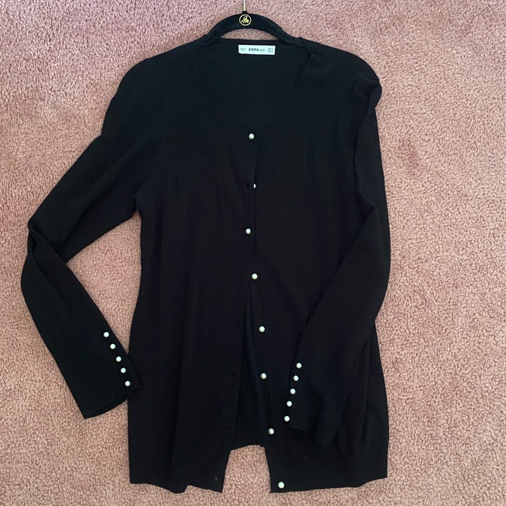 Zara XL Black Cardigan